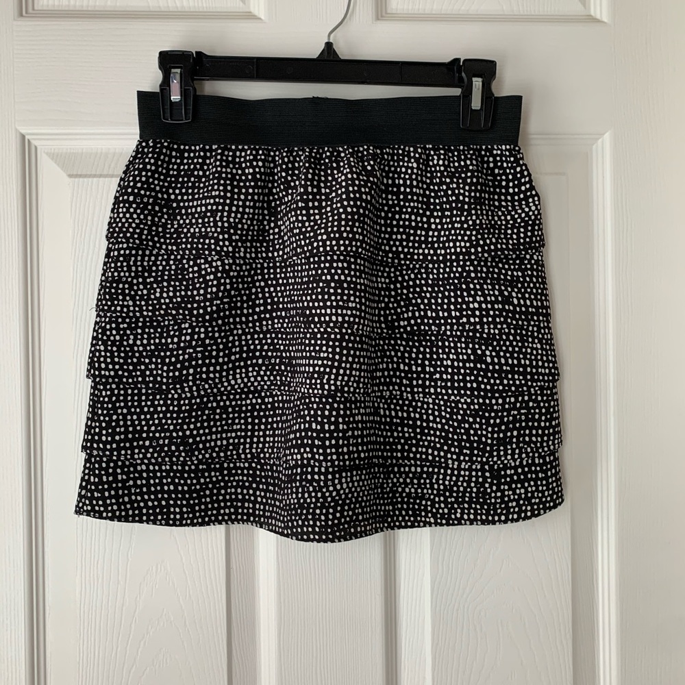 Central Park West XS Tierred mini skirt NWOT